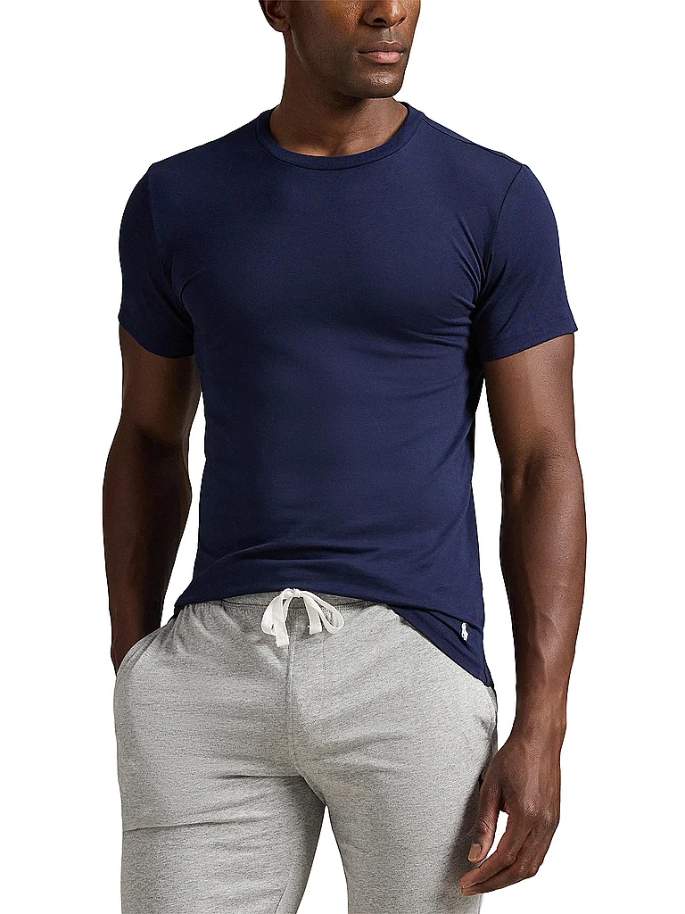 Lot de 2 maillots de corps droits griffés coton stretch - vue 6